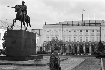 Presidential Palace Warsaw Poland British Rail