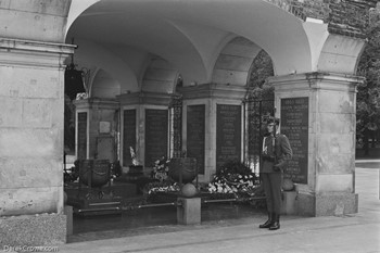 Tomb of the Unknown Soldier - Warsaw, Poland British Rail