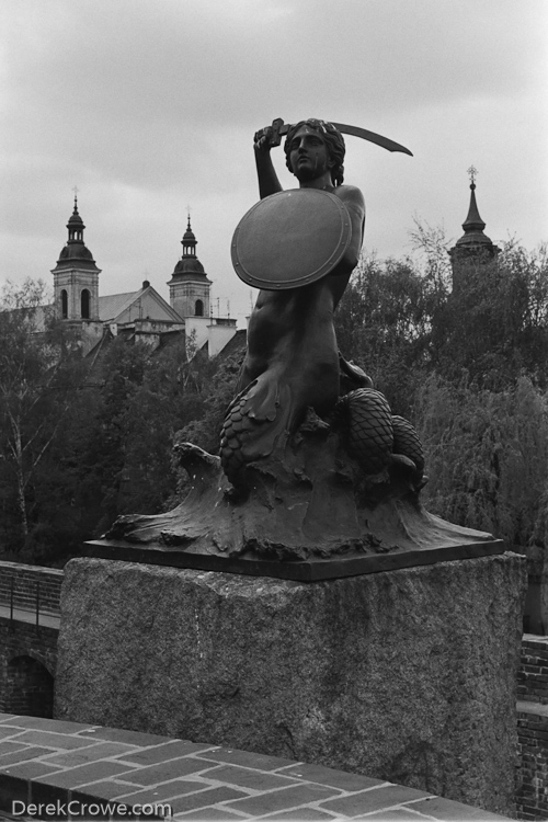 Mermaid Statue - Warsaw, Poland