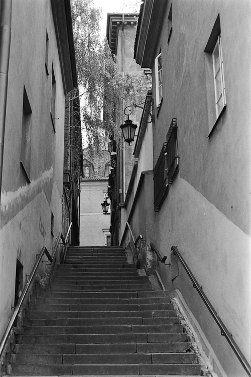 Stone Steps - Old Town Warsaw, Poland