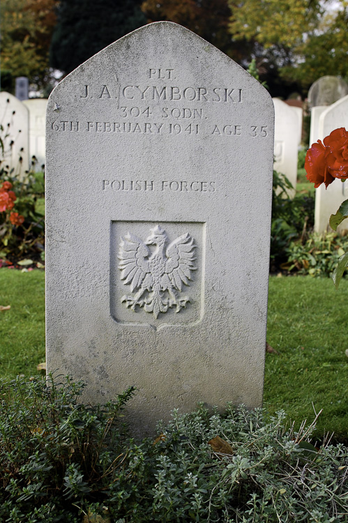 Jan Adam Cymborski Polish War Grave