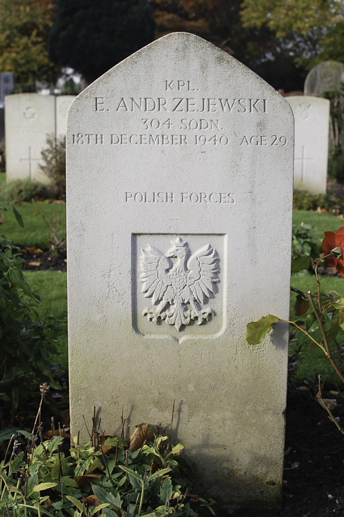 Edward Andrzejewski Polish War Grave