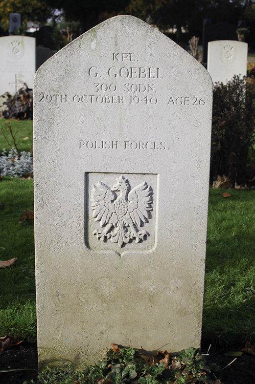 Gerhard Goebel Polish War Grave