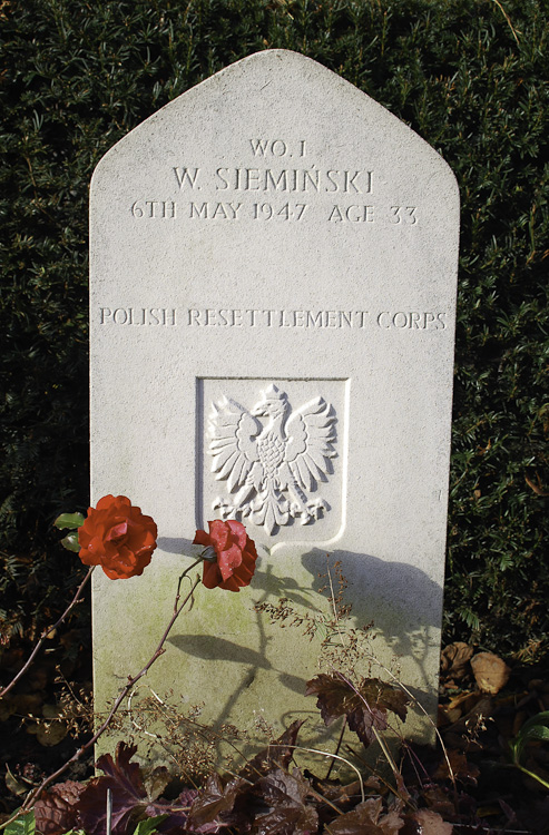 Waclaw Sieminski Polish War Grave