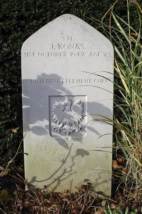 Jedrzej Konas Polish War Grave