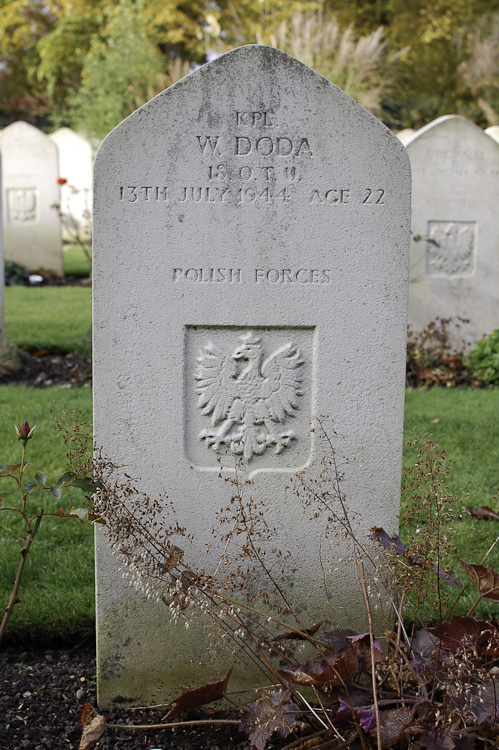 Wladyslaw Doda Polish War Grave