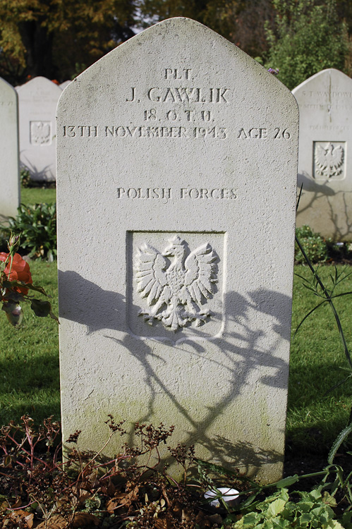 Jan Gawlik Polish War Grave