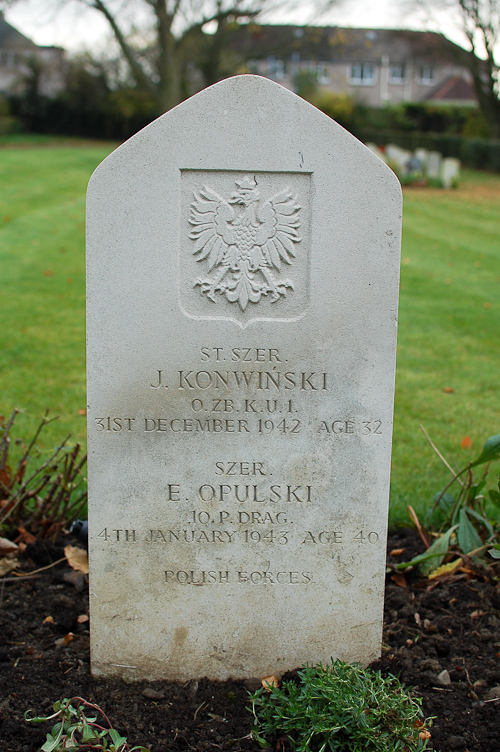 Eugeniusz Opulski Polish War Grave