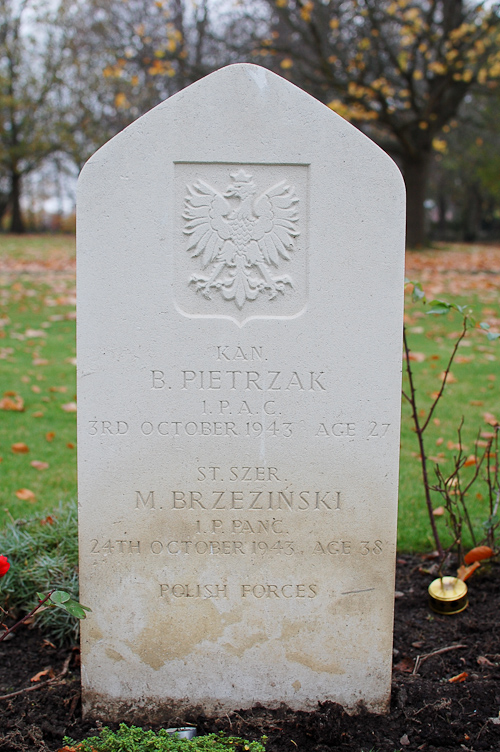 Mieczysław Brzeziński Polish War Grave