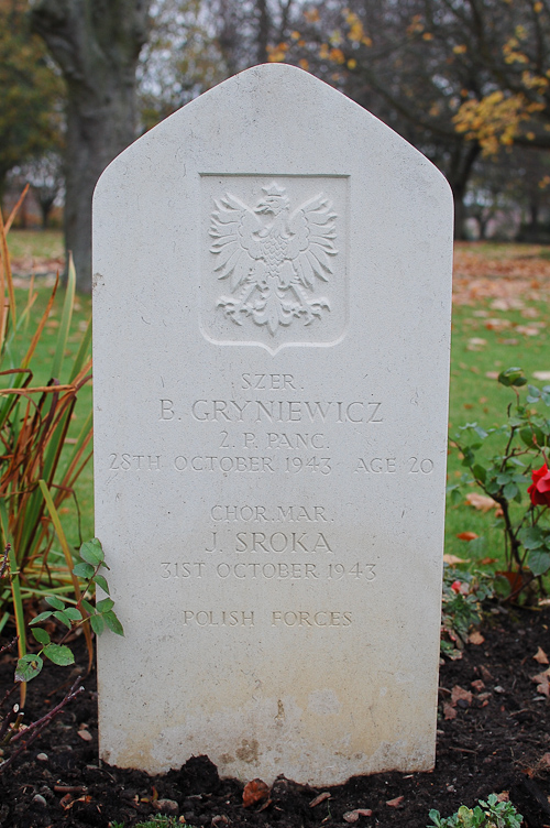 Jan Sroka Polish War Grave