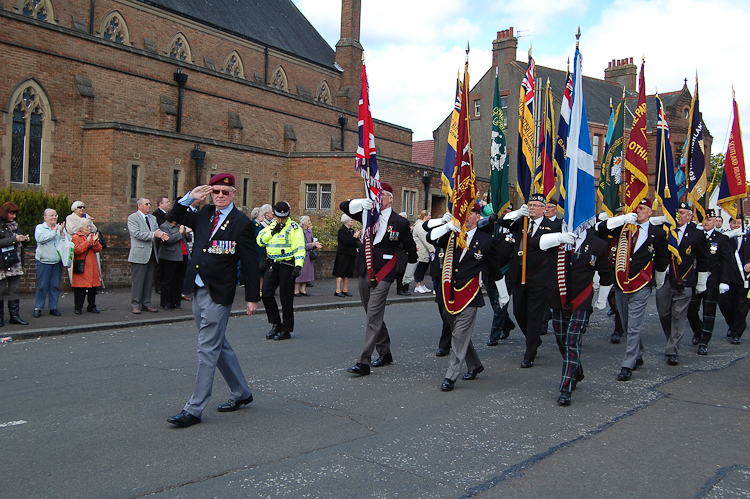 The Parade - Veterans Memorial Monument, Glasgow