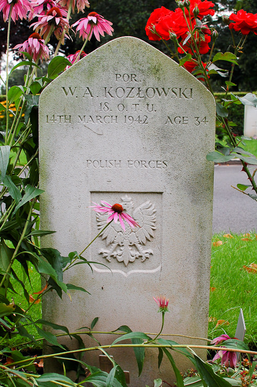 Władysław Aleksander Kozłowski Polish War Grave