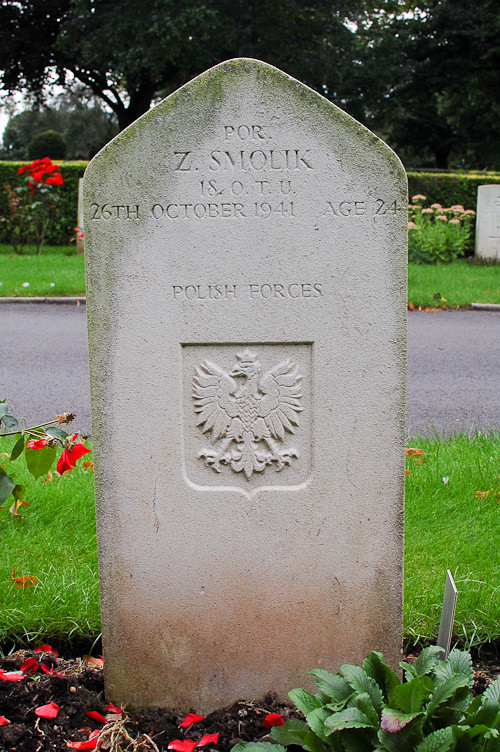 Zygmunt Smolik Polish War Grave