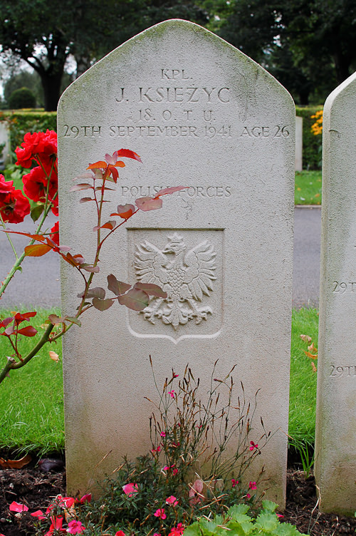Jan Ksiezyc Polish War Grave