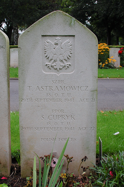 Stanisław Cupryk Polish War Grave