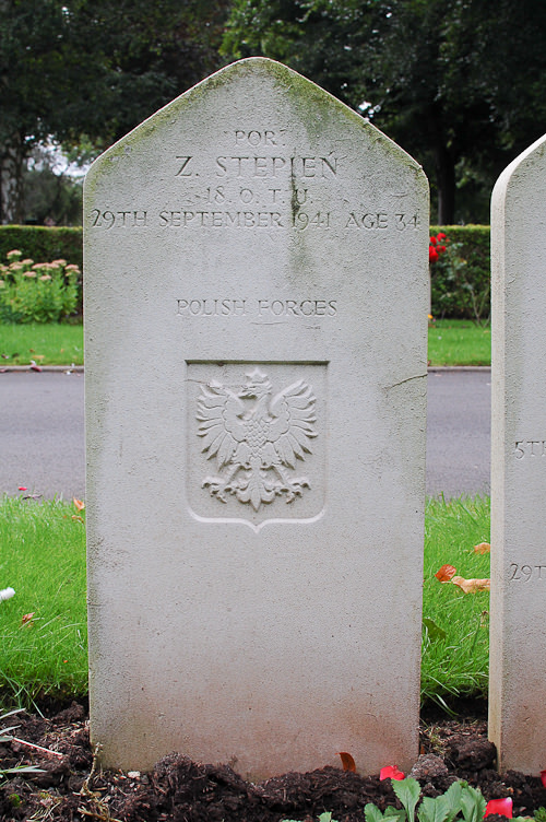 Zygfryd Stepien Polish War Grave