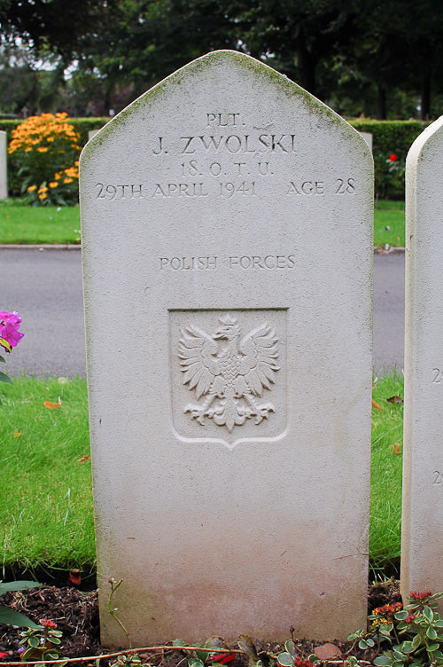 Jan Zwolski Polish War Grave