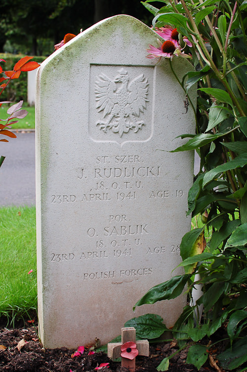 Jerzy Rudlicki Polish War Grave