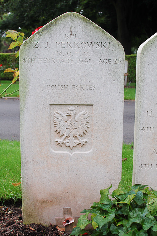 Zbigniew Jan Perkowski Polish War Grave