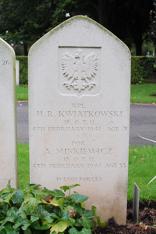Henryk Rafal Kwiatkowski Polish War Grave