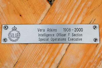 Vera Atkins - Special Operations Executive - National Memorial Arboretum