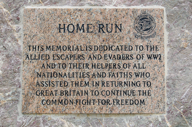 Home Run - Allied Escapers and Evaders - National Memorial Arboretum