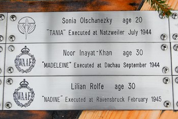 Sonia Olschanezky, Noor Inayat-Khan, Lilian Rolfe - Special Operations Executive