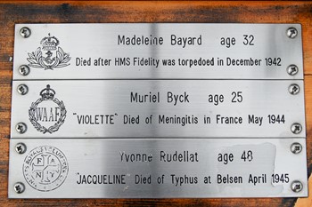 Muriel Byck, Madeleine Bayard, Yvonne Rudelatt - Special Operations Executive