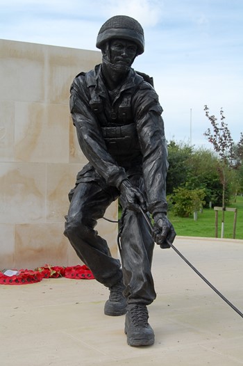 Paratrooper - Parachute Regiment Memorial, National Memorial Arboretum