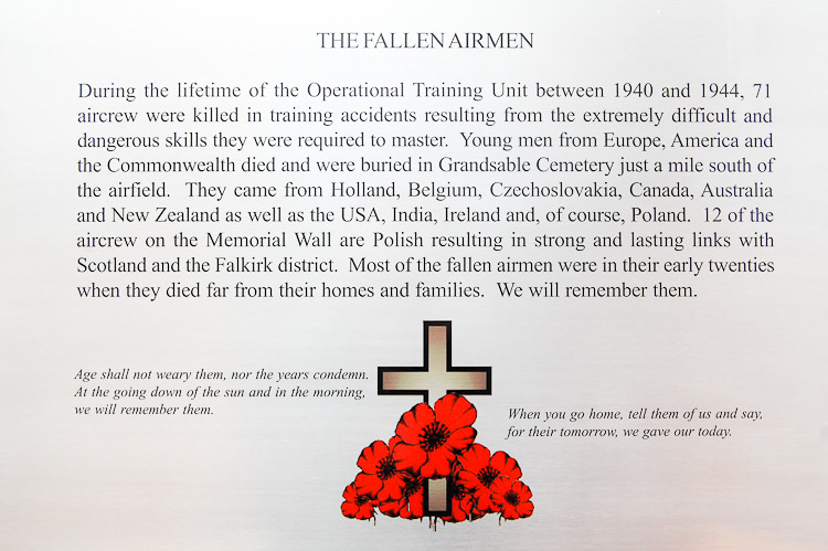 The Fallen Airmen - RAF Grangemouth