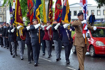 Stirling Armed Forces Day 2013 Parade