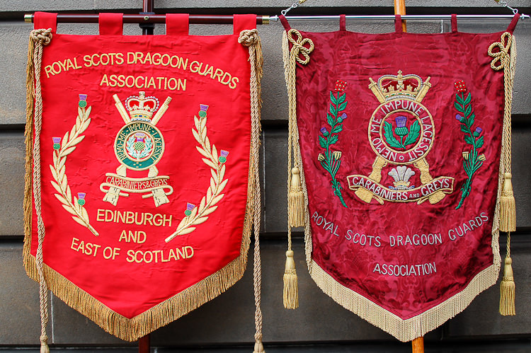 Royal Scots Dragoon Guards Association Standards