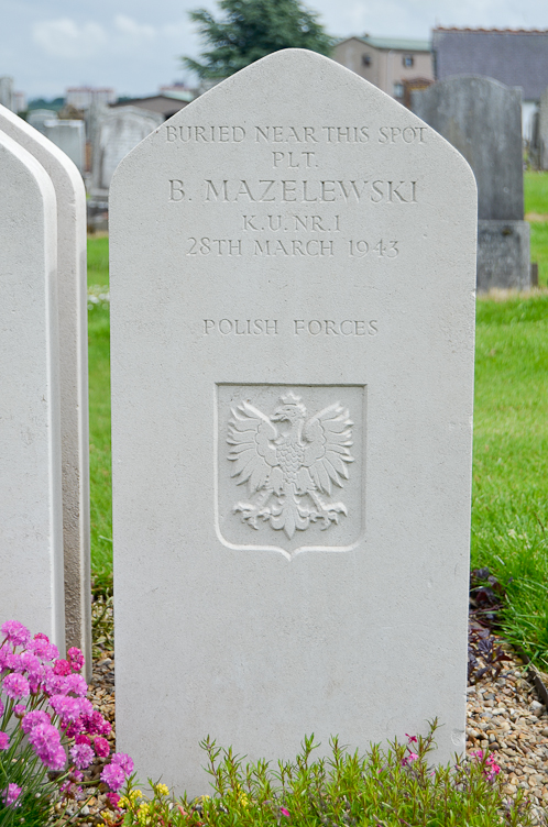 Bronisław Mazelewski Polish War Grave