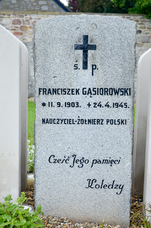 Franciszek Gàsiorowski Polish War Grave