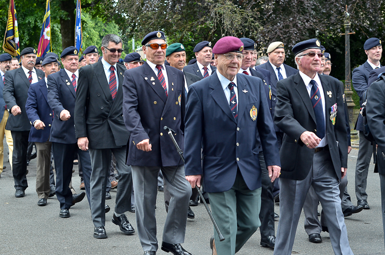Veterans March at Stirling 2014