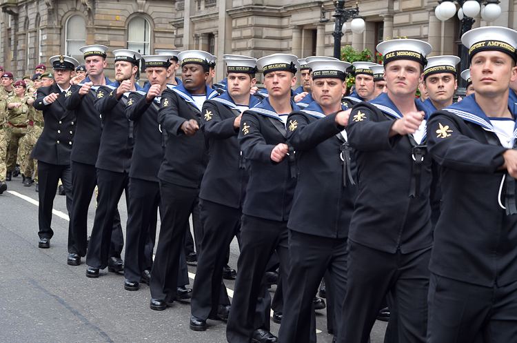 Royal Navy - Glasgow 2014