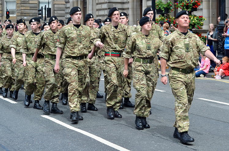 Army Cadets - Glasgow Armed Forces Day 2014