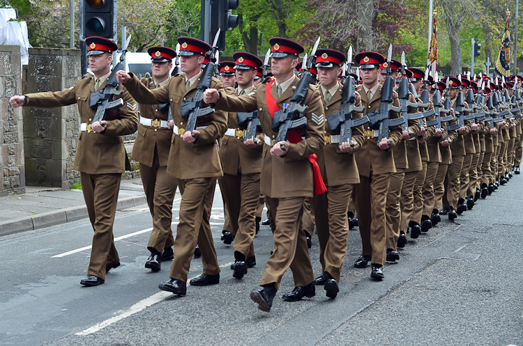 Duke of Lancaster's Regiment Parade - Maryport, Cumbria 2015