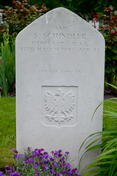 Sylwester Schindler Polish War Grave