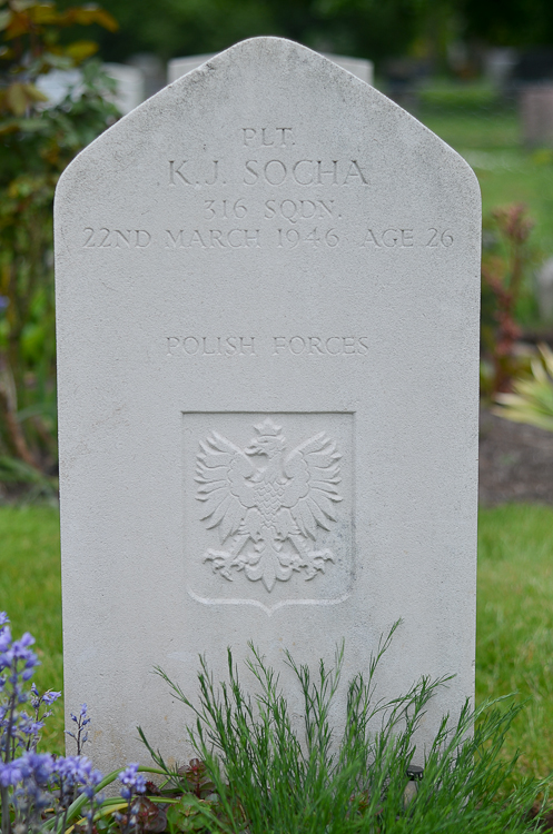 Kazimierz Jan Socha Polish War Grave