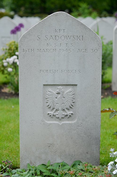 Stanislaw Sadowski Polish War Grave