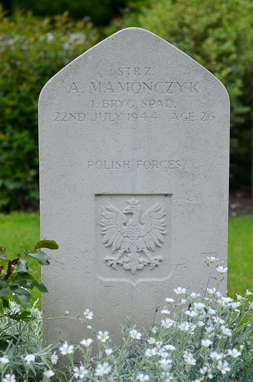 Aleksander Mamonczyk Polish War Grave