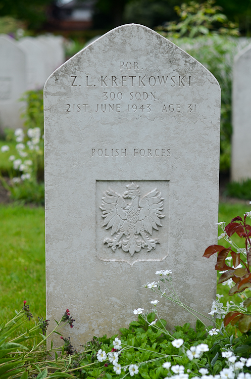 Zbigniew Leon Kretkowski Polish War Grave