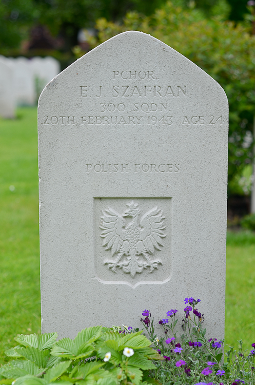 Edward Jerzy Szafran Polish War Grave
