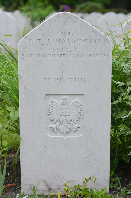 Jan Malkowski Polish War Grave