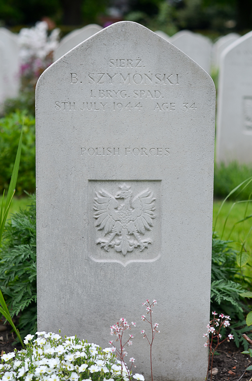 Bronisław Szymonski Polish War Grave