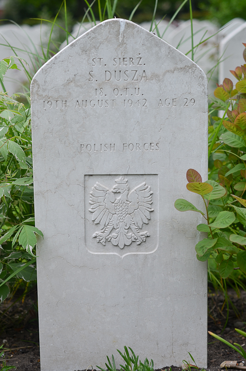 Stanislaw Dusza Polish War Grave