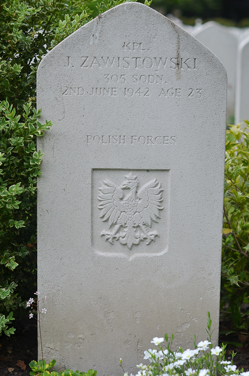 Jozef Zawistowski Polish War Grave