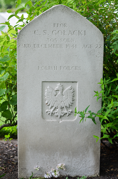 Czeslaw S Golacki Polish War Grave