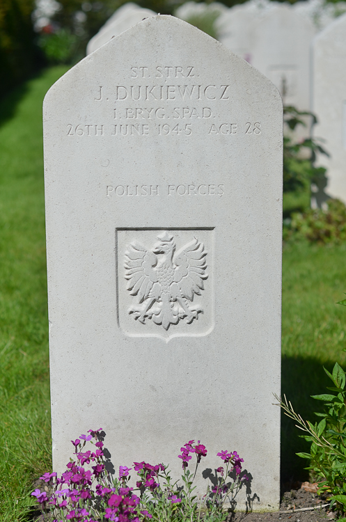 Jan Dukiewicz Polish War Grave
